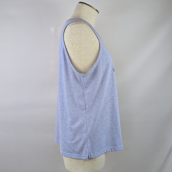 Life Is Good Have A Nice Daisy Lounge Sleep Tank Top Blue L NWT - Picture 5 of 9